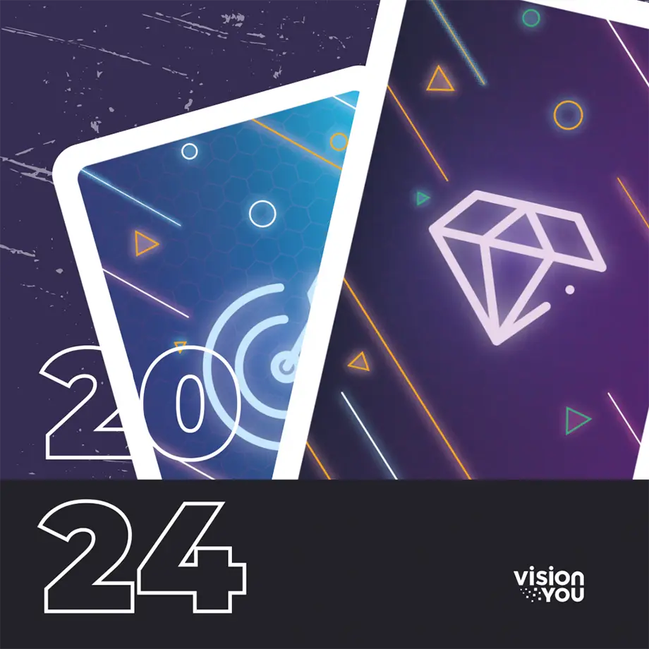 Spielkarten-Illustration zu Gamification-Projekten von visionYOU für das PZVS.