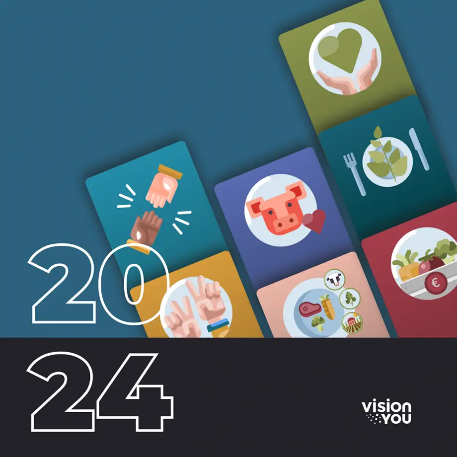 Illustrationen der digitalen Lernausstellung THINK FOOD–THINK FUTURE zu nachhaltiger Ernährung.