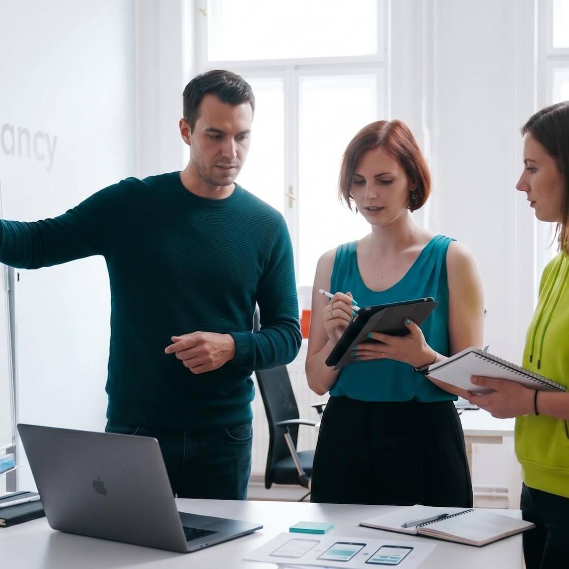 Brainstorming bei visionYOU