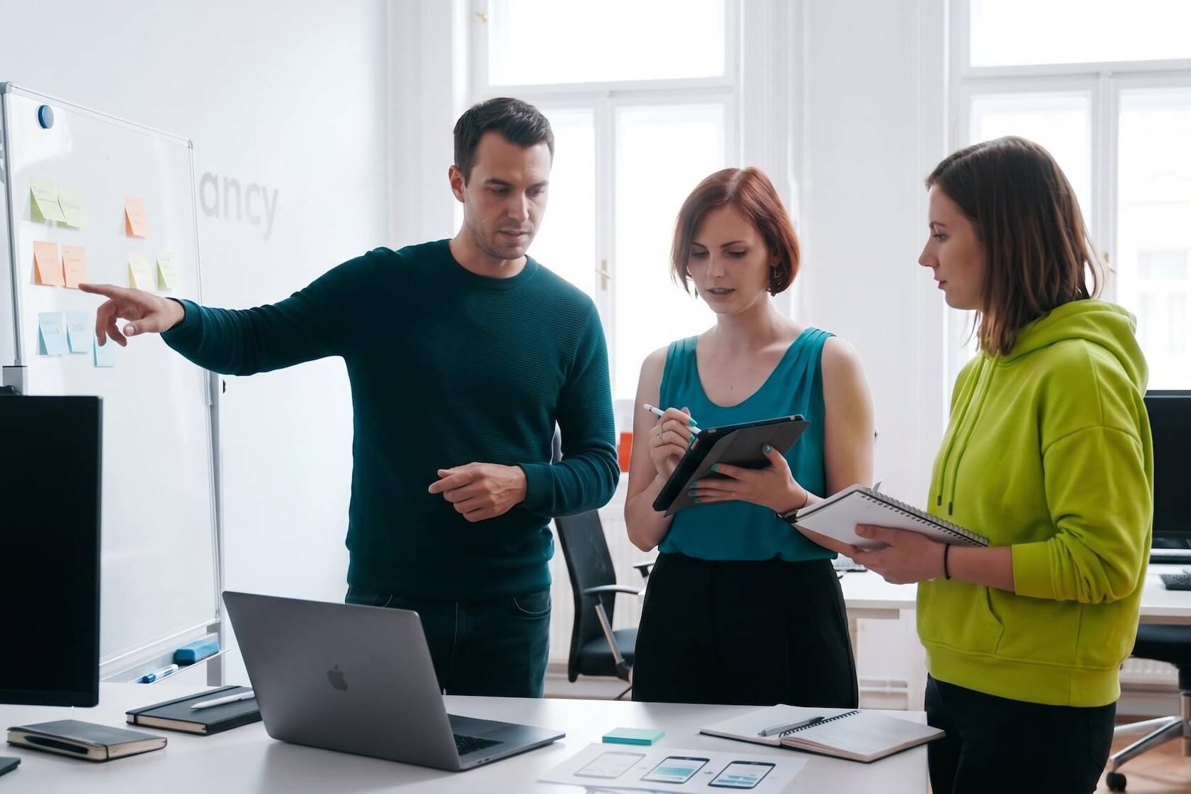 Brainstorming bei visionYOU