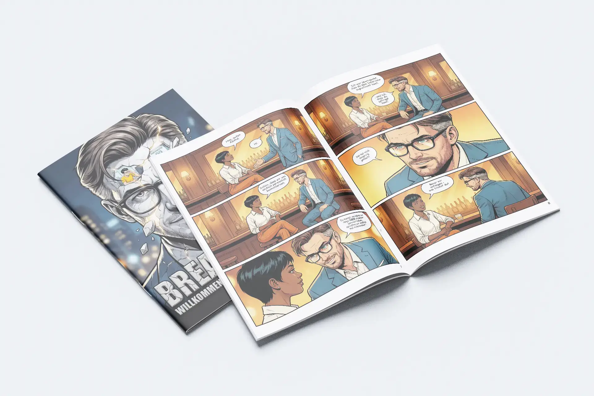 Mockup Comic Break Evan