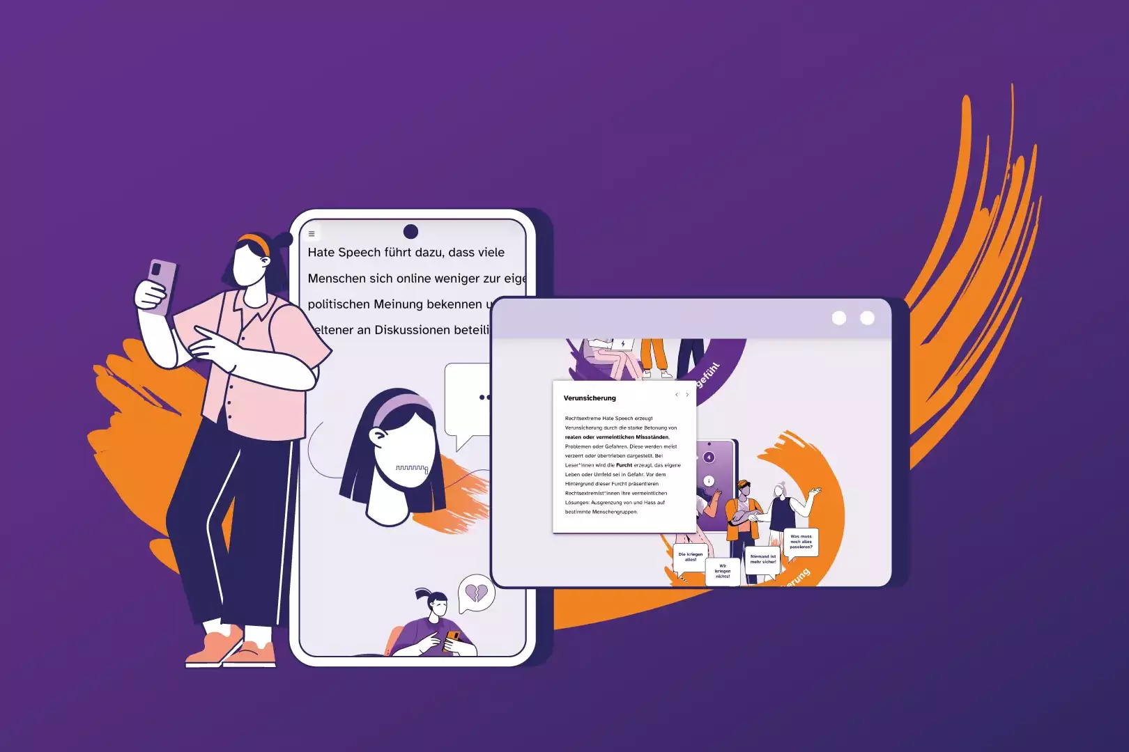 Screenshot E-Learning Hate Speech
