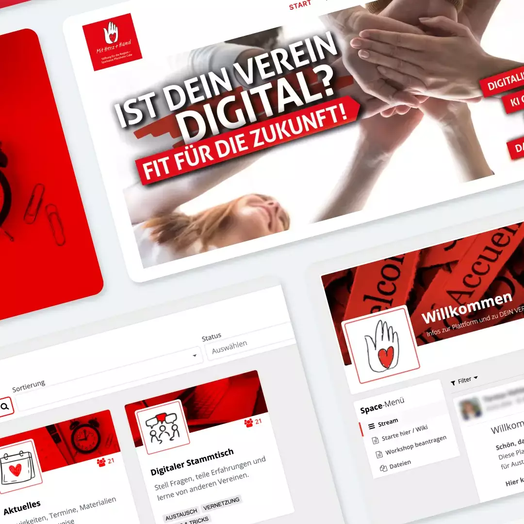 Screenshots Humhub Dein Verein Digital
