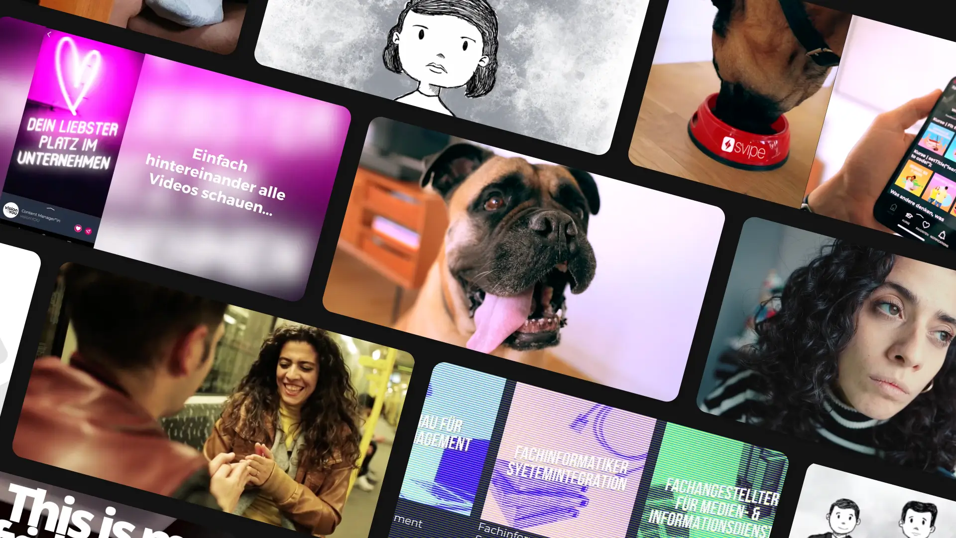 Mockups Content Produktion Video/ Animation